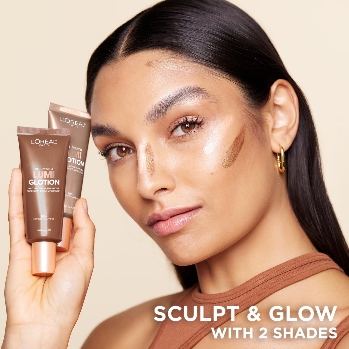 L'ORÉAL True Match Lumi Glotion Natural Glow Enhancer, Powder 903 MEDIUM bronze