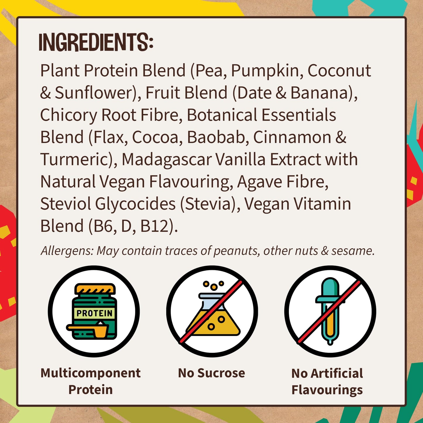 EarthChamp Vegan Vanilla Protein Powder 1 kg | TRYTLION