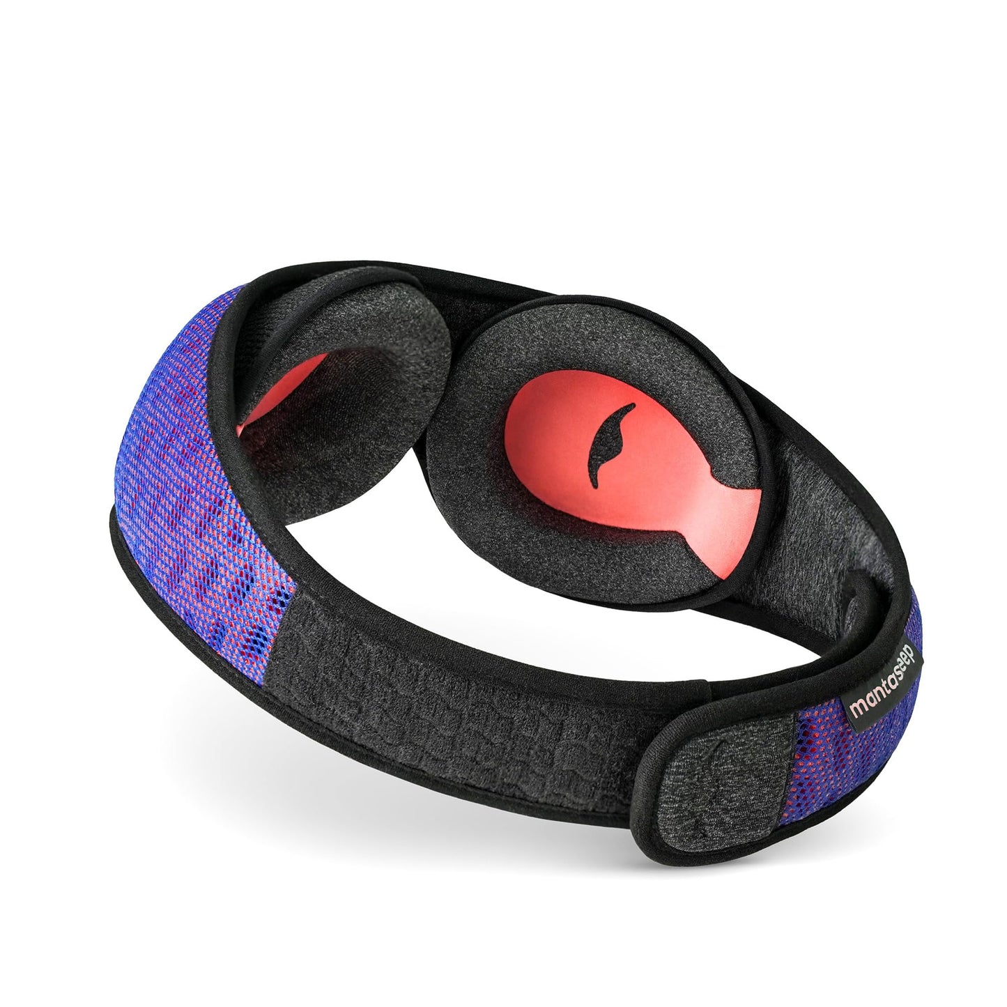 Manta Pro Sleep Mask - 100% Light Blocking Sleep Mask for Side Sleepers, Breathable and Comfortable for Sleep/Travel/Nap/Shift Work