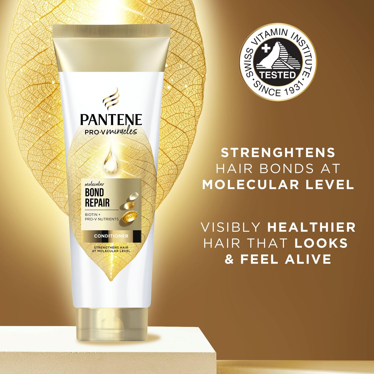 Pantene Molecular Bond Repair Shampoo, Conditioner, Treatment