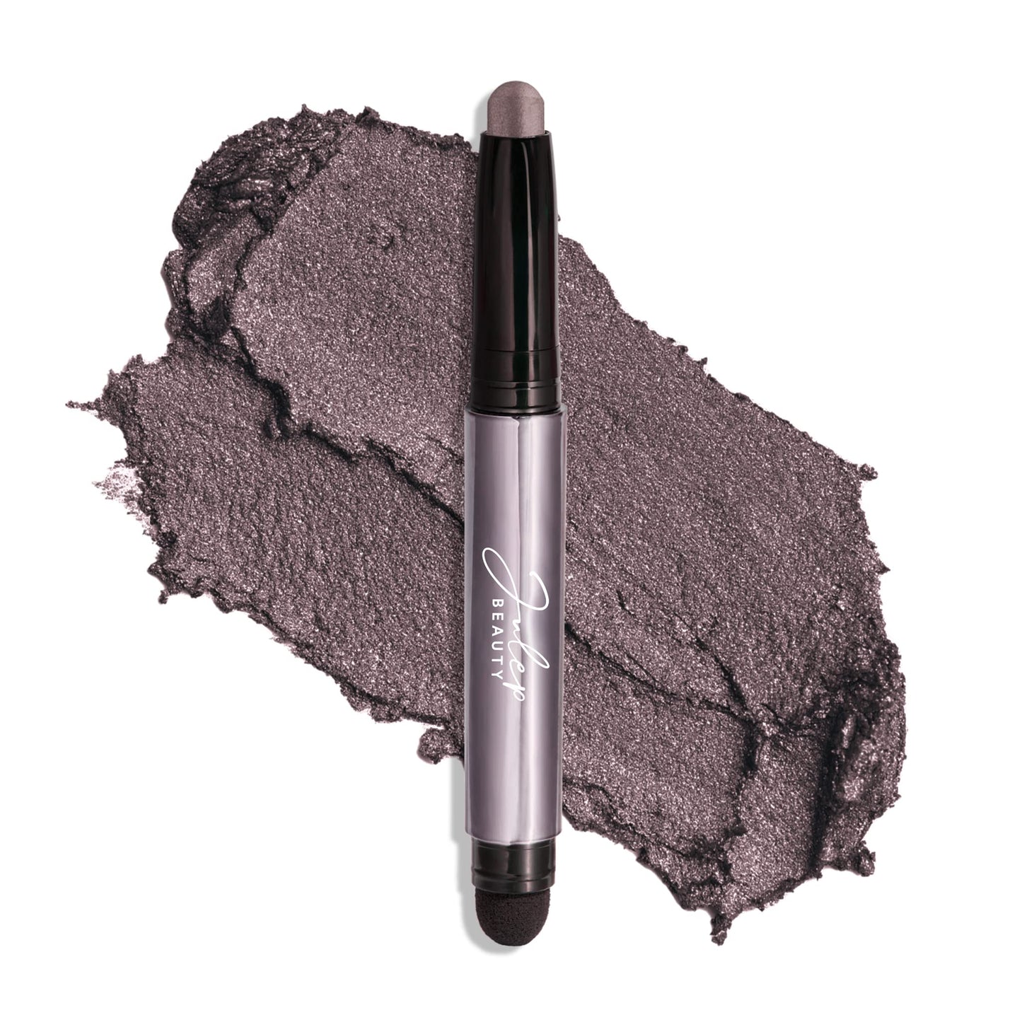 Julep Eyeshadow 101 Crème-to-Powder Eyeshadow Stick (Smoky Amethyst) Long-Lasting, Waterproof Eye Shadow - Blendable, Crease-Proof Eye Shadow Stick with Built-In Smudger - Shimmer Eyeshadow