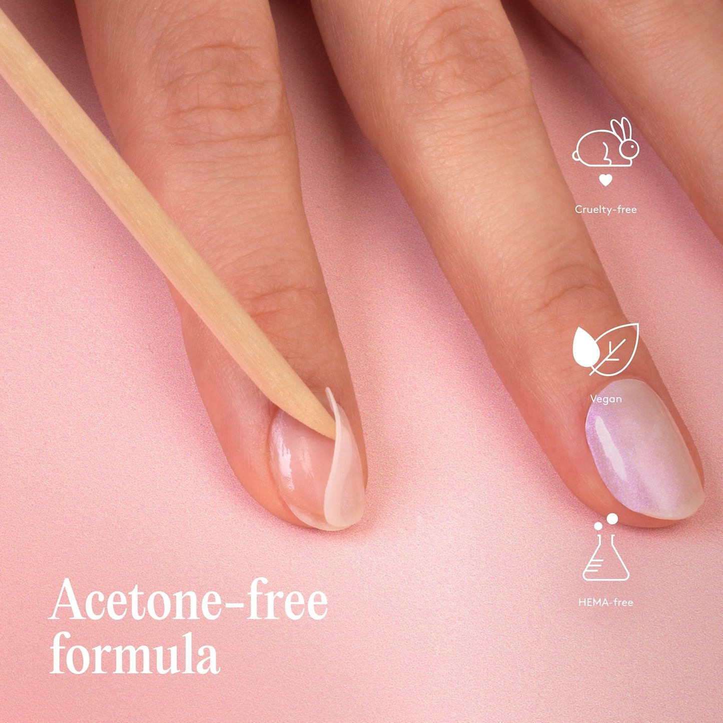 Mylee Wrap Remover Oil 15ml– Gentle, Quick Gel Nail Wrap Removal with No Acetone – Nourishing, Hydrating Formula for Healthier Nails – Damage-Free, Easy to Use, Vegan & Cruelty-Free