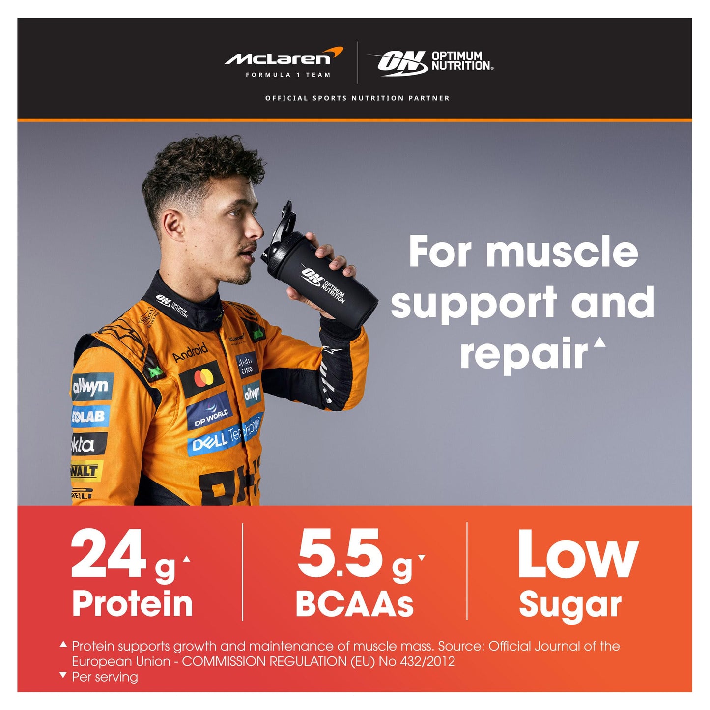 ON Gold Standard Whey Protein Vanilla Ice Cream – 4.53 kg | TRYTLION