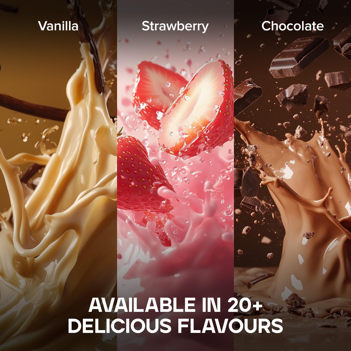 Bulk Pure Whey Protein Vanilla 1 kg | TRYTLION