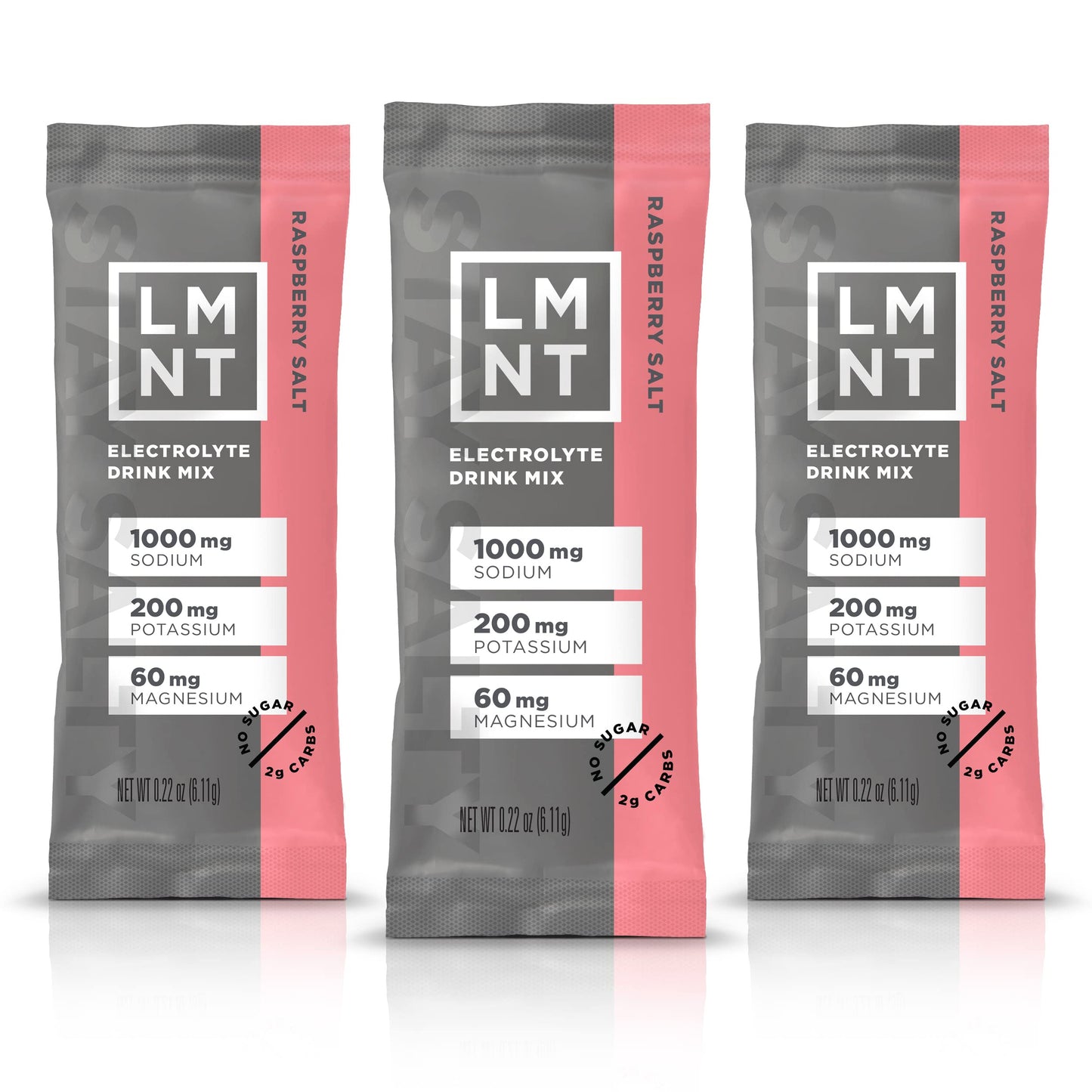 LMNT Electrolyte Drink Mix Raspberry Salt – 30 Stick Packs | TRYTLION