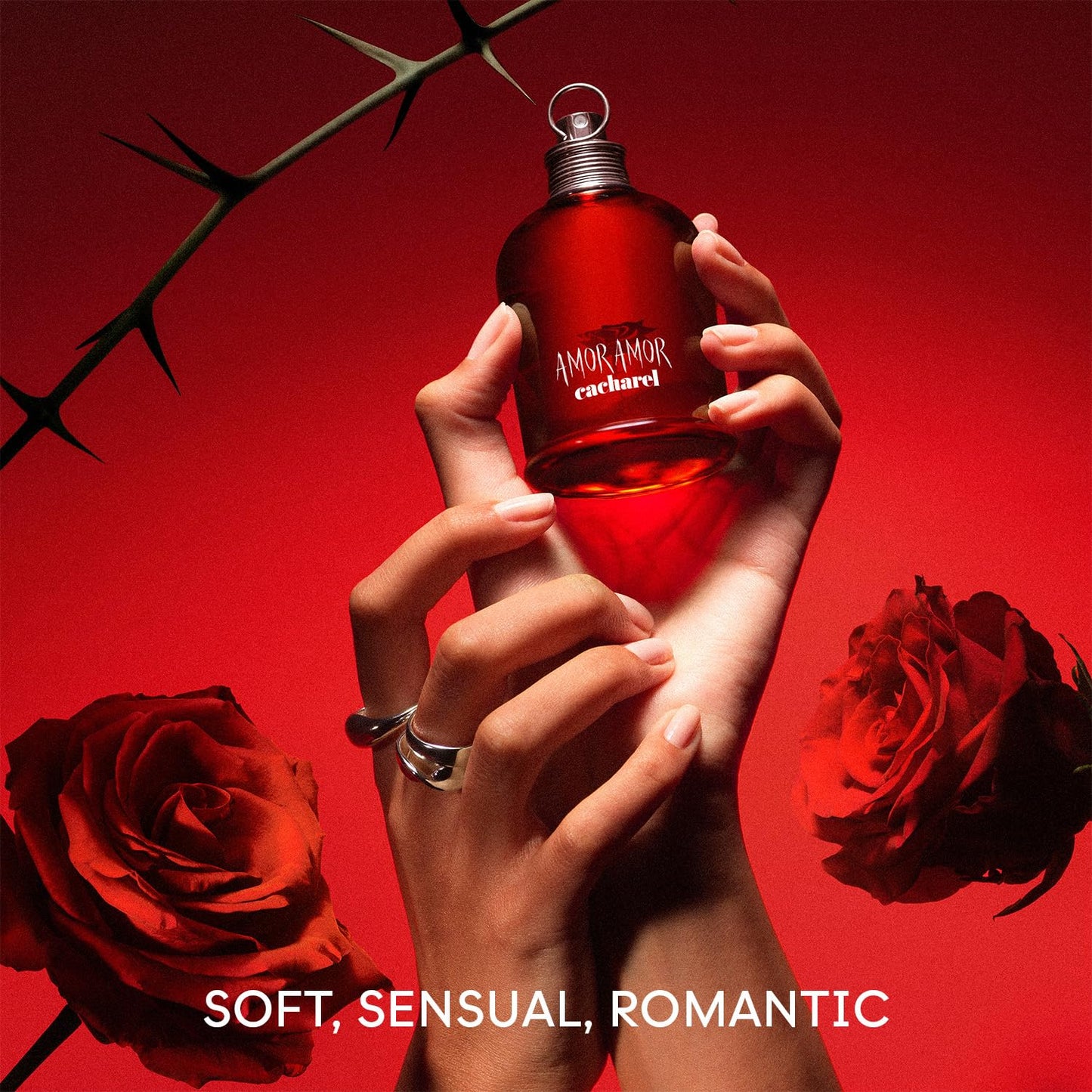 Cacharel Amor Amor, Eau de Toilette Women's Perfume, Long Lasting, Attractive, For Every Occasion, 100ml