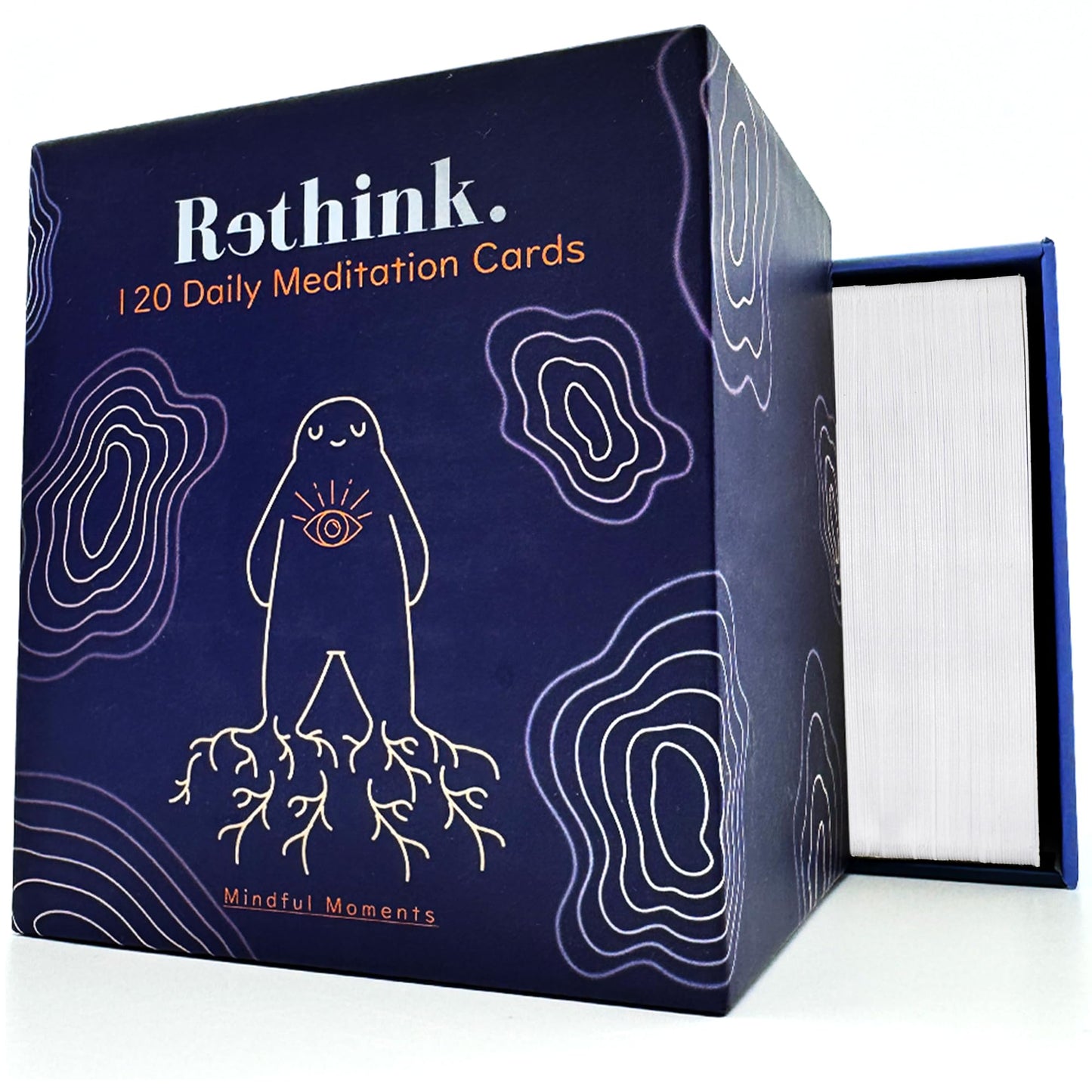 Quokka Meditation Cards - 120 Cards for Adults - Anxiety Relief Items Affirmation for Mental Health - Calming Self Care for Women - Perfect Mindfulness Gift for Adult
