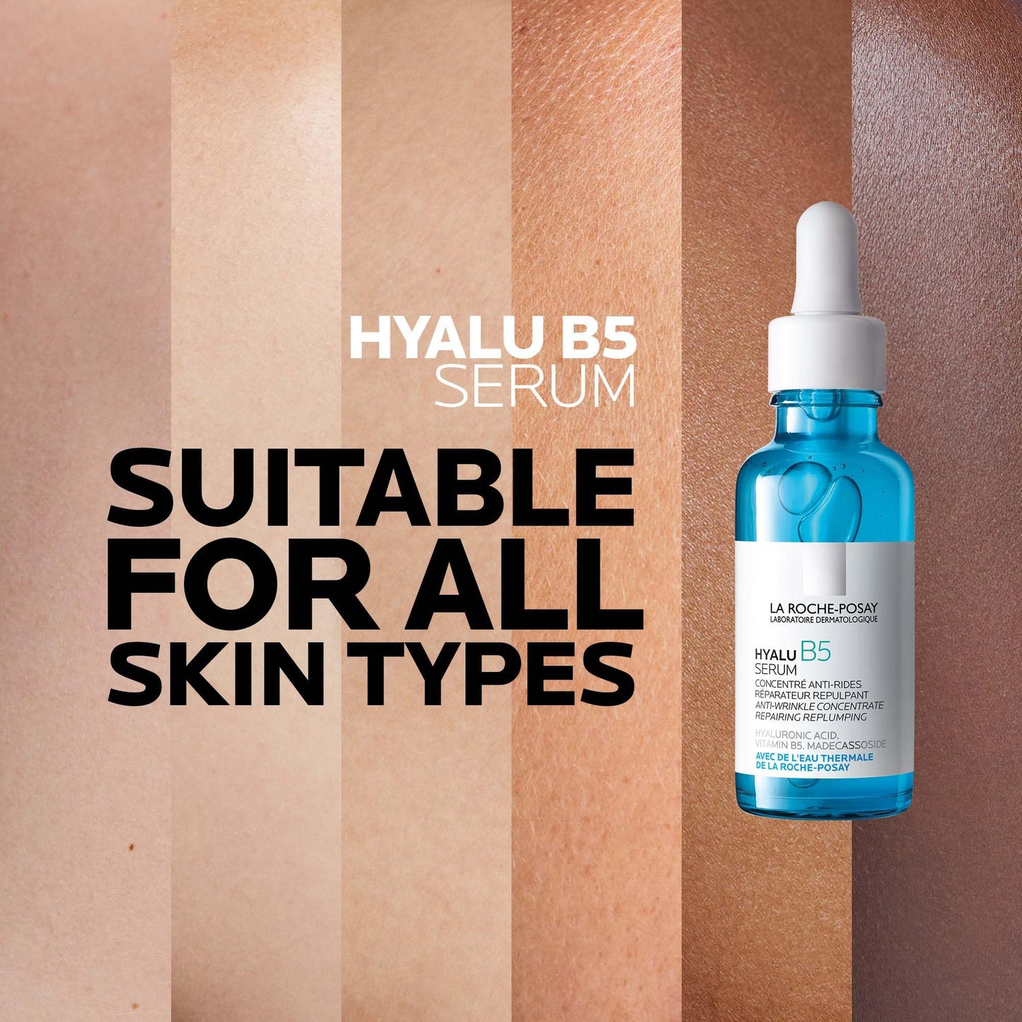 La Roche-Posay Hyalu B5 Hydrating Face Serum with Hyaluronic Acid for Dry and Dehydrated Skin 30ml