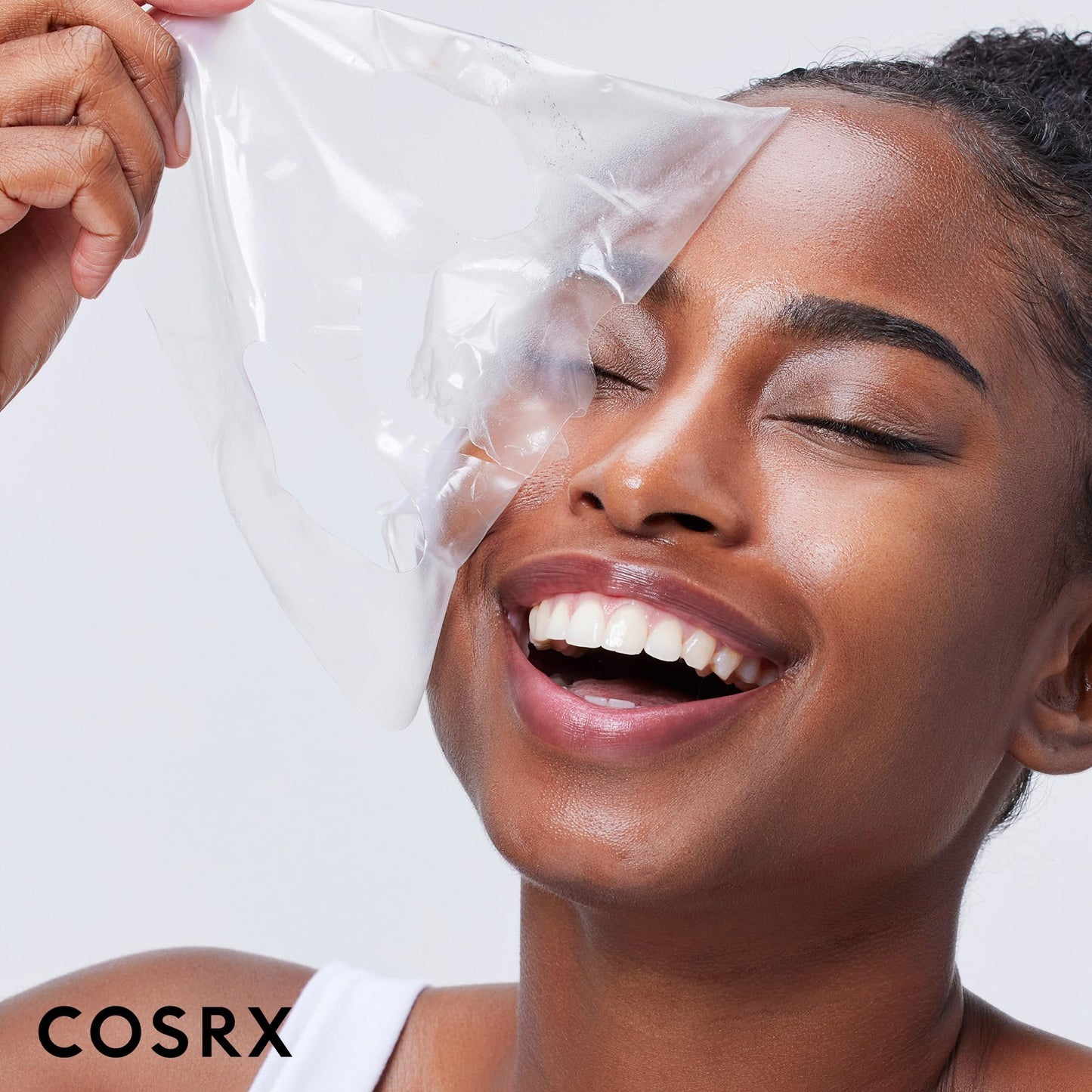 COSRX Advanced Snail Mucin Glass Glow Hydrogel Face Masks Skincare, Collagen Mask, Overnight Peel Off Korean Face Mask for Hydration Boost, Glass Skin Face Mask Korean Skincare, Pack of 3