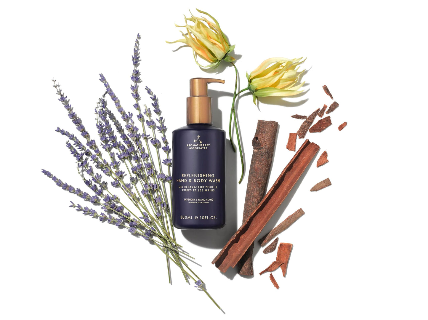 Aromatherapy Associates Replenishing Bathroom Kit - Hand And Body Wash And Lotion Duo Set