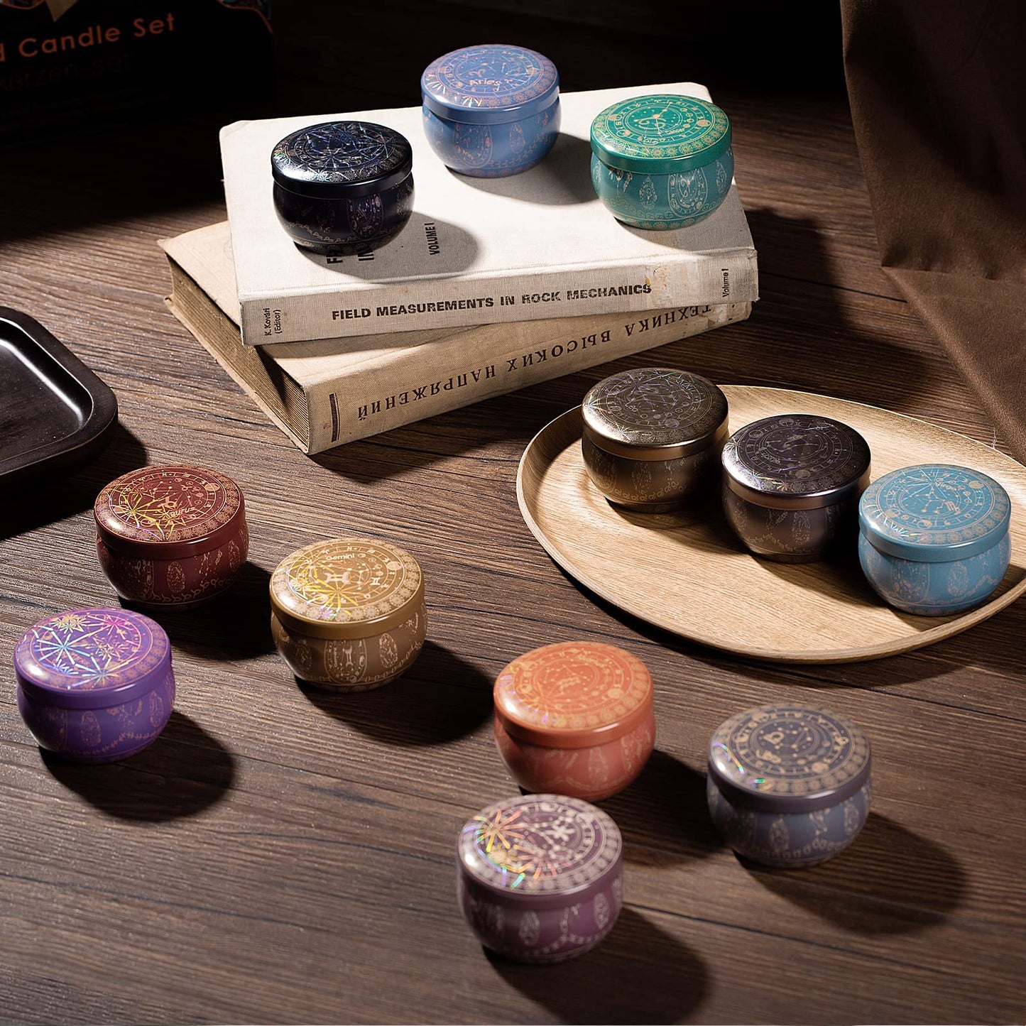 12-Pack Aromatherapy Scented Candle Gift Set