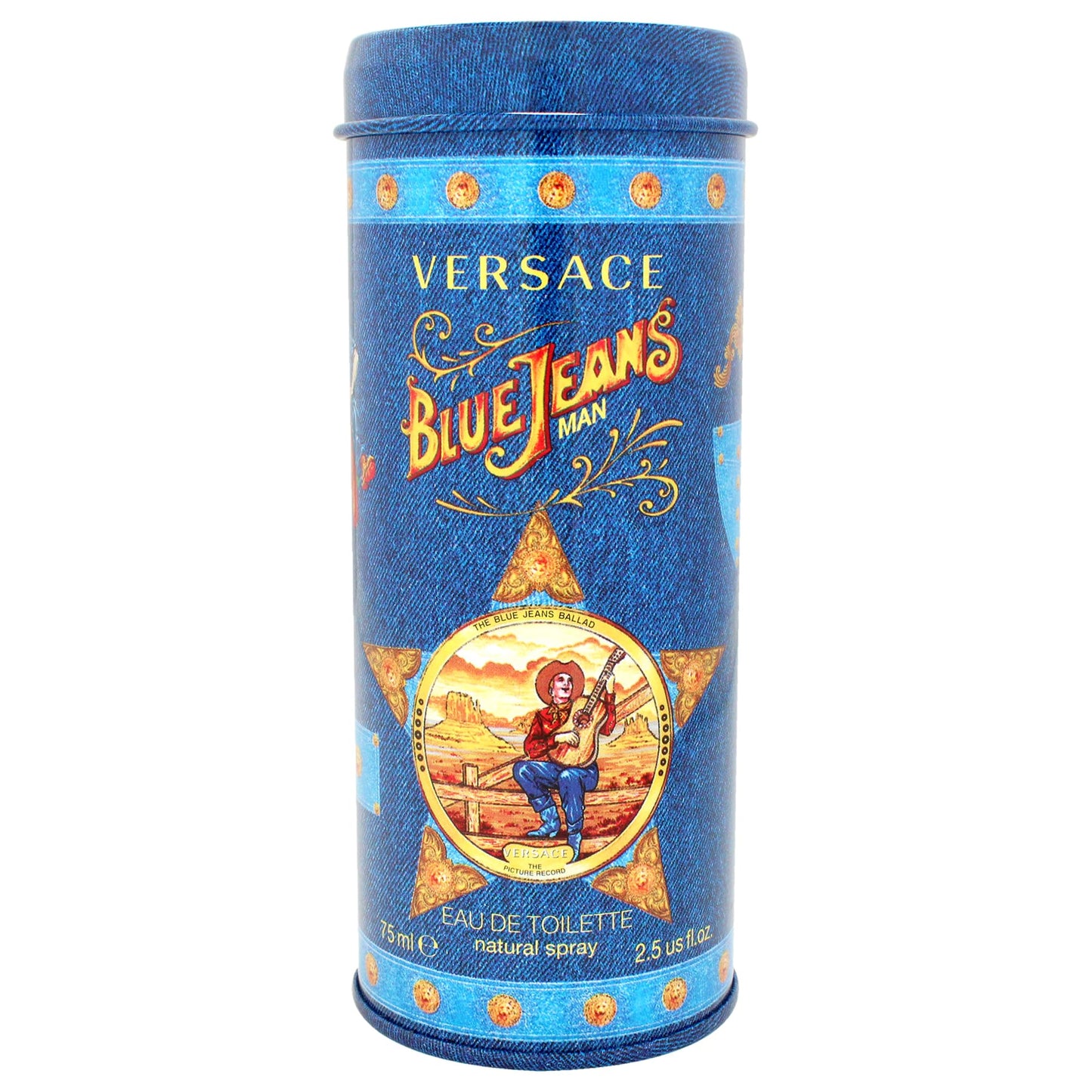Versace Blue Jeans Eau De Toilette for Men, 75ml