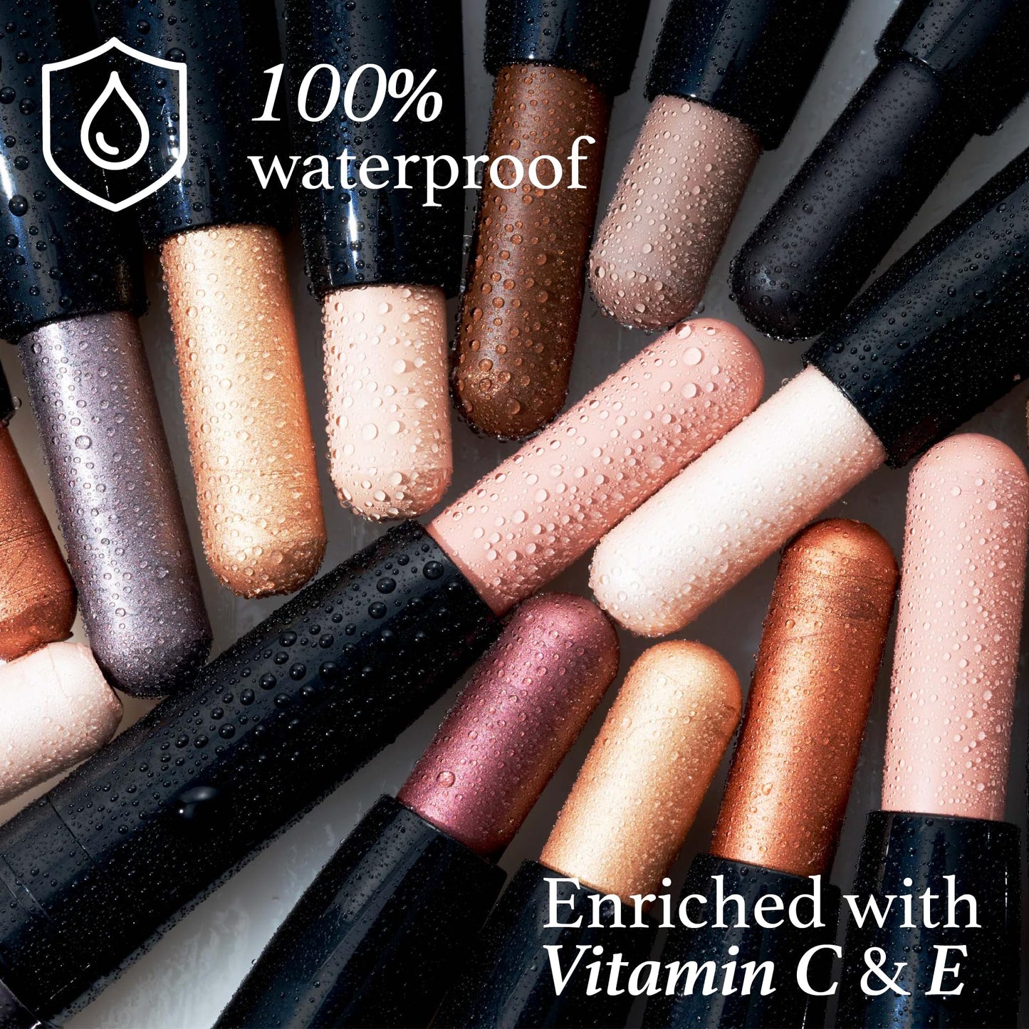 Julep Eyeshadow 101 Crème-to-Powder Eyeshadow Stick (Smoky Amethyst) Long-Lasting, Waterproof Eye Shadow - Blendable, Crease-Proof Eye Shadow Stick with Built-In Smudger - Shimmer Eyeshadow