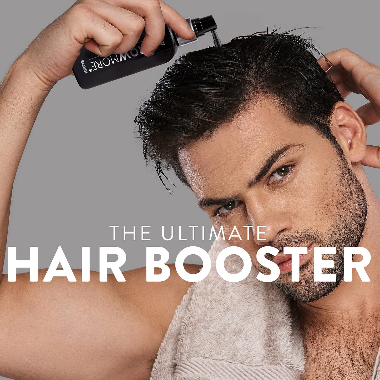 Watermans Grow More Elixir: Hair Growth Serum, Leave-In Scalp Treatment for Hair Loss & Thickening Hair. Boost Growth for Both Women & Men
