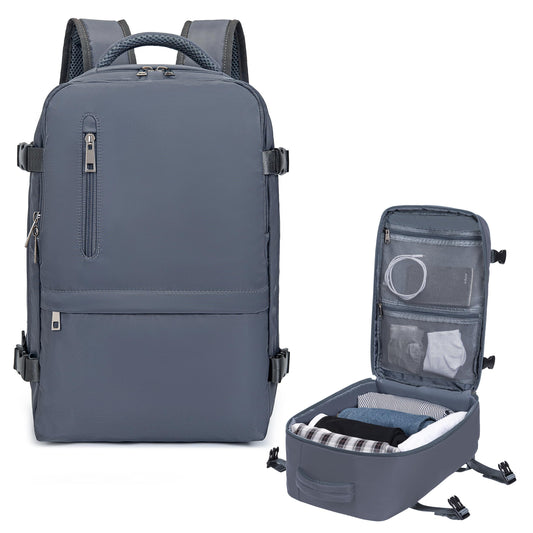 Xkdoai Cabin Bags 40x20x25 for Ryanair, Small Underseat Carry On Travel Backpack Casual Hand Luggage Flight Loptop Bags for Women Men Cabin Size Rucksack