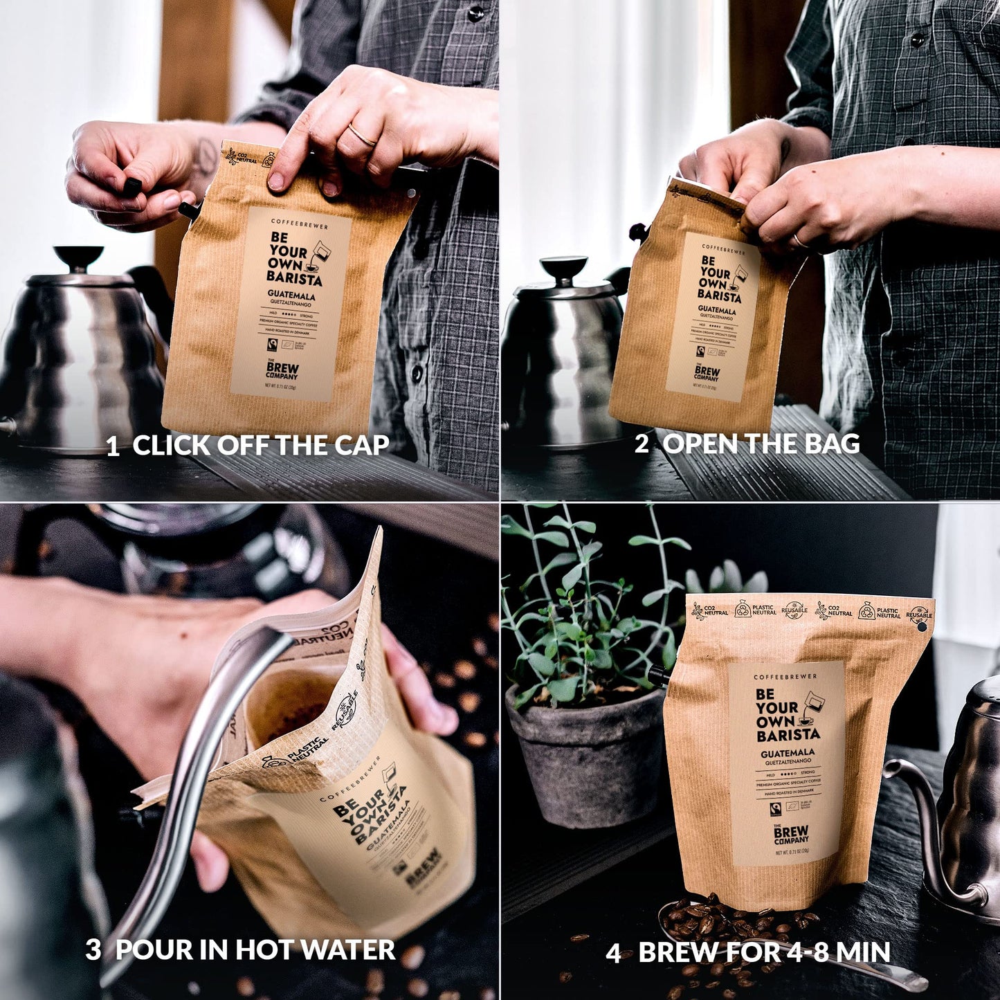 Original Gourmet Coffee Gift Set for Men & Women – 14 of The World’s Finest Single Estate Specialty & Organic Coffees | Brew & Enjoy Anytime, Anywhere | Hamper Style Letterbox Gift Idea for Him & Her