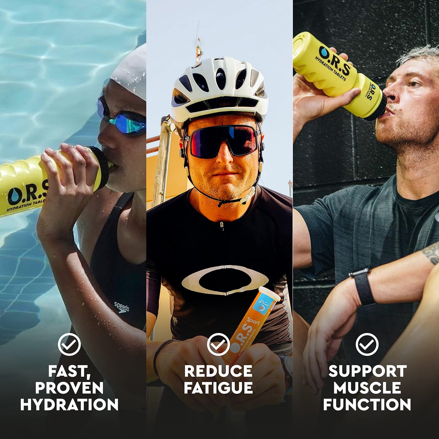 O.R.S Sport Hydration Tablets Mixed Berry – 20 Pack | TRYTLION