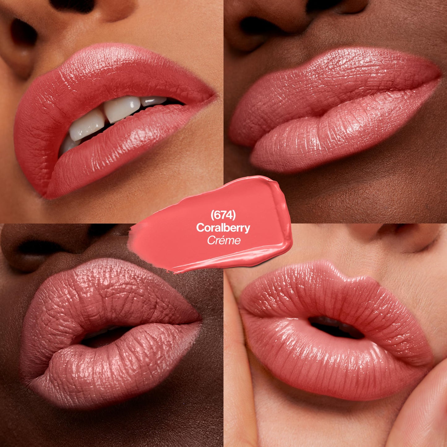 Super Lustrous Lipstick by Revlon 674 Coralberry