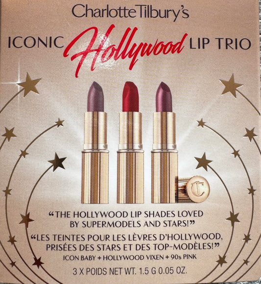 Charlotte Tilbury | Iconic Hollywood Lip Trio