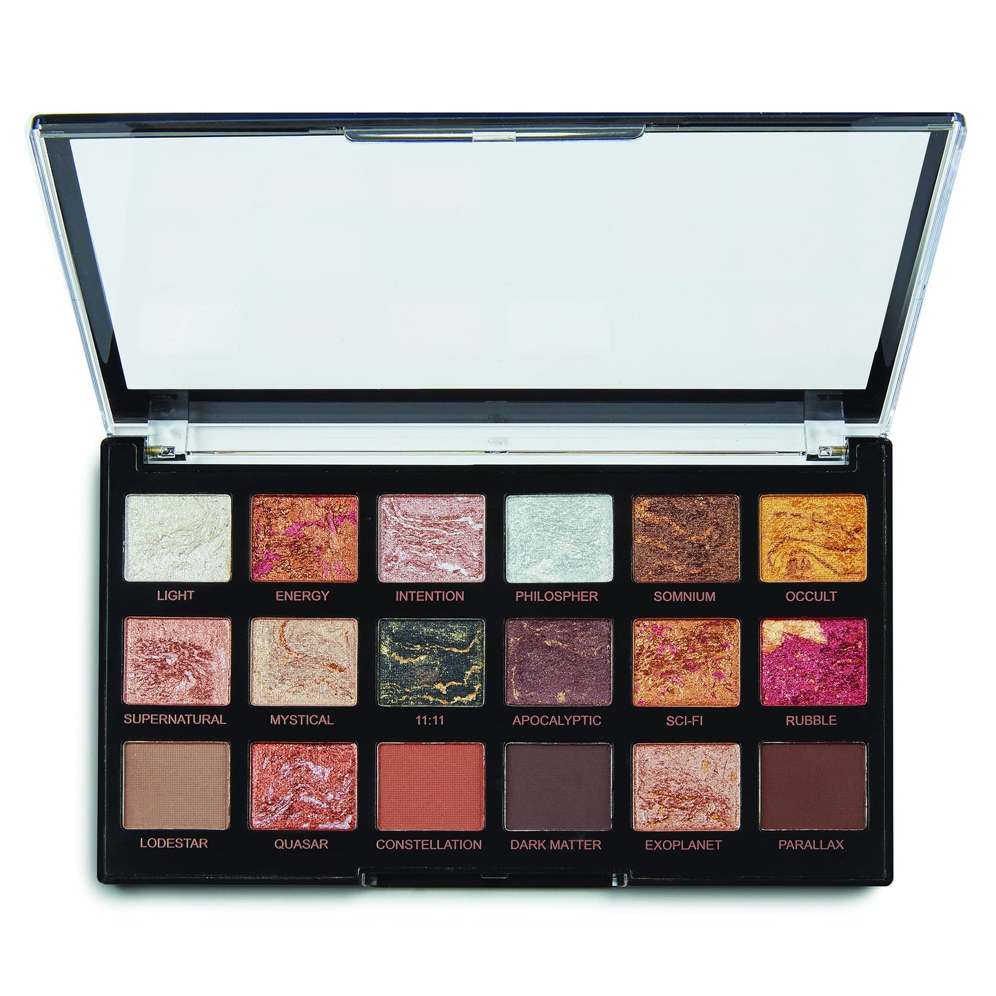 Revolution Beauty London Pro, Regeneration, Eyeshadow Palette, Astrological, 18 Shades, 14.4g