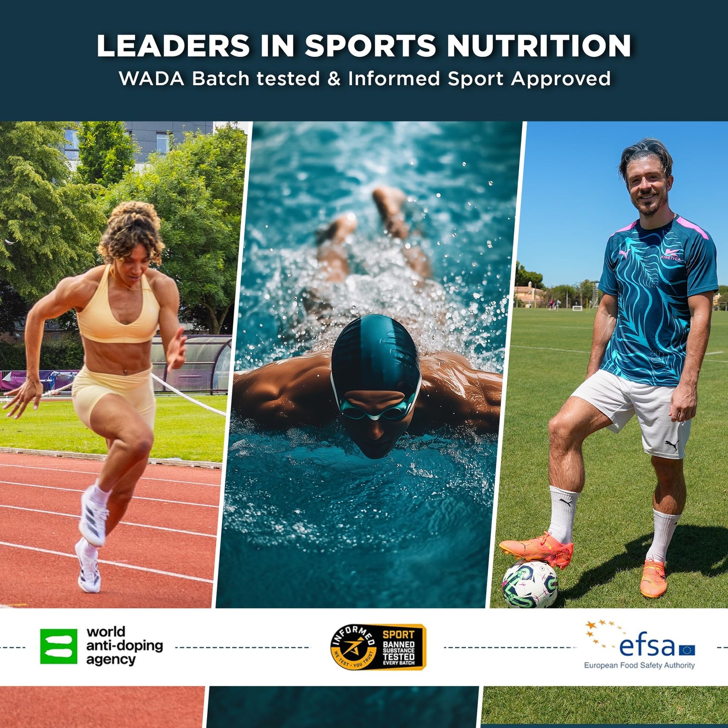 Kinetica Sports Zinc Mag+ | 420mg Magnesium, 16.5mg Zinc, 193μg Selenium & 4.8mg Vitamin B6/Serve, 30 Servings/90 Capsule Pack | 3 Capsules/Day| Scientifically Formulated Blend| Promotes Healthy Sleep