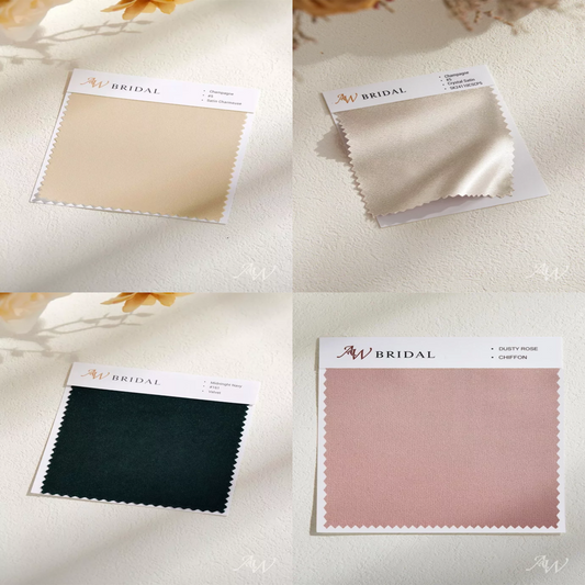 AW Bridal – Fabric Swatches Preview