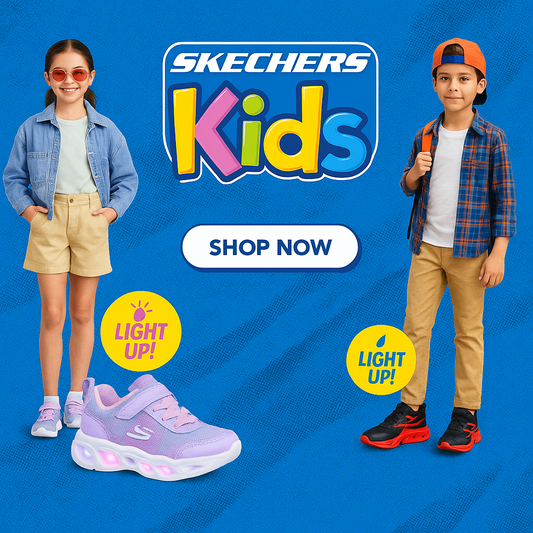 Skechers Kids Light-Up Shoes – Fun, Colorful & Comfortable Sneakers