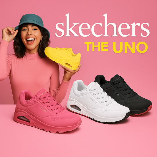 Skechers UNO Collection – Stylish Comfort Sneakers