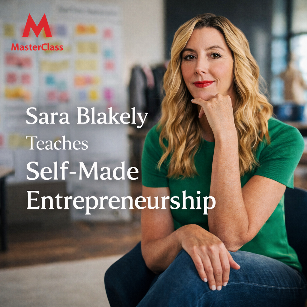 Sara Blakely Teaches Self-Made Entrepreneurship