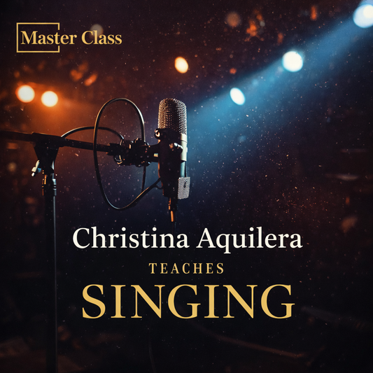 Christina Aguilera Teaches Singing