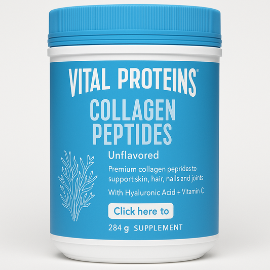 Vital Proteins Collagen Peptides – Unflavored Powder – Hair, Skin & Nails Support – 284g