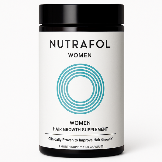 Nutrafol Women Hair Growth Supplement – Clinically Proven for Thicker, Stronger Hair – 1 Month Supply