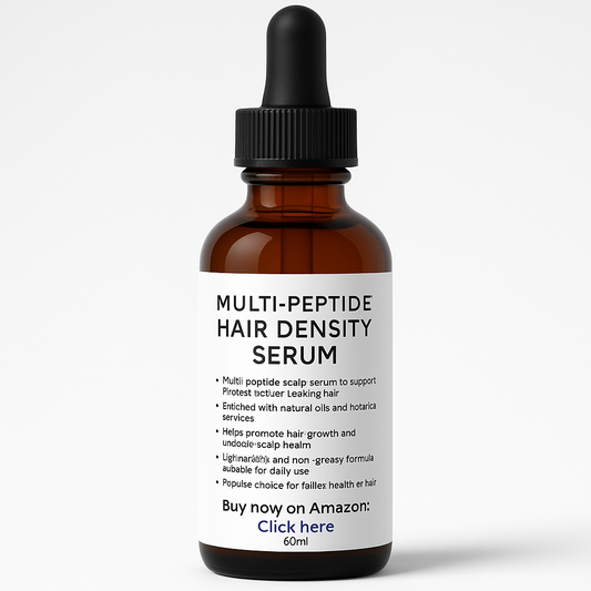 Multi-Peptide Hair Density Serum – Scalp Treatment Oil for Fuller Hair – 60ml