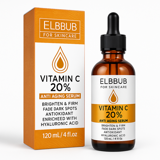 Premium 20% Vitamin C Serum – Face Serum with Hyaluronic Acid, Retinol & Amino Acids (30ml)
