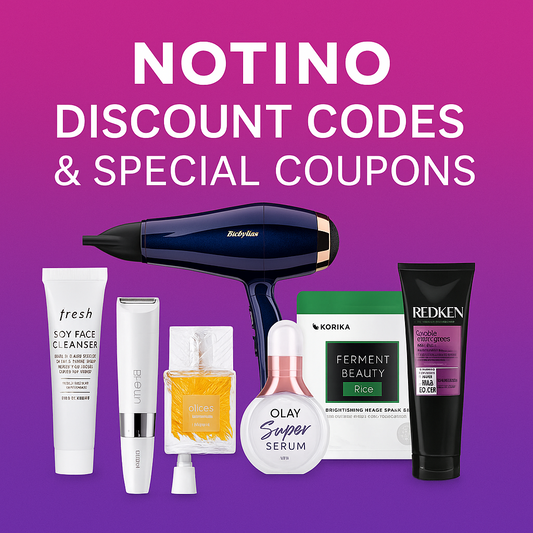NOTINO Discount Codes & Special Coupons – Save on Premium Beauty