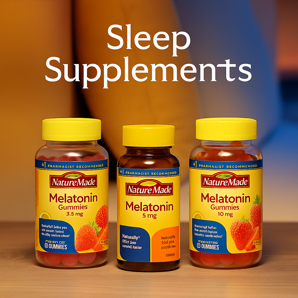 NatureMade Sleep Supplements – Melatonin 2.5 mg / 5 mg / 10 mg
