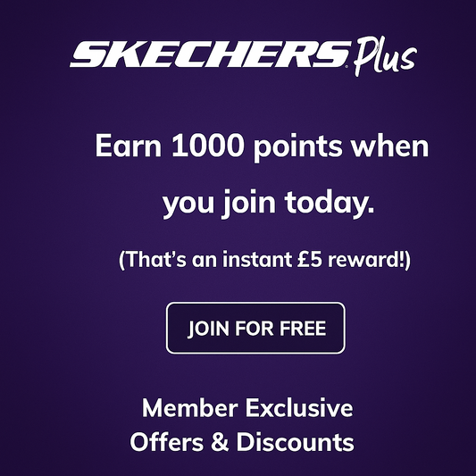 SKECHERS Plus – 1000 Points Welcome Bonus & Member Offers