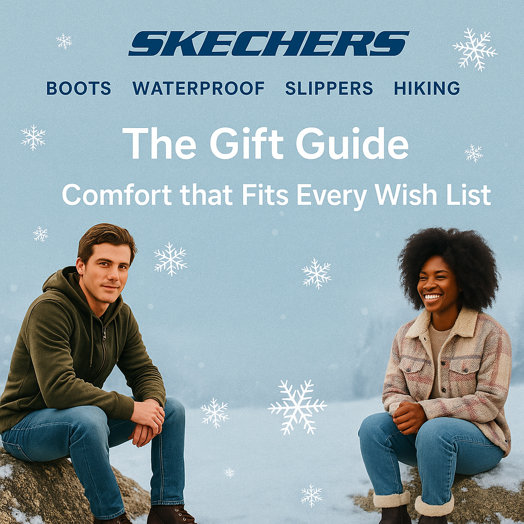 The Gift Guide | SKECHERS Winter Comfort Collection