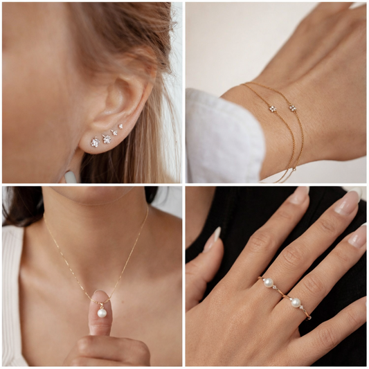 HEY HAPPINESS – Dear Me 14K Solid Gold Collection