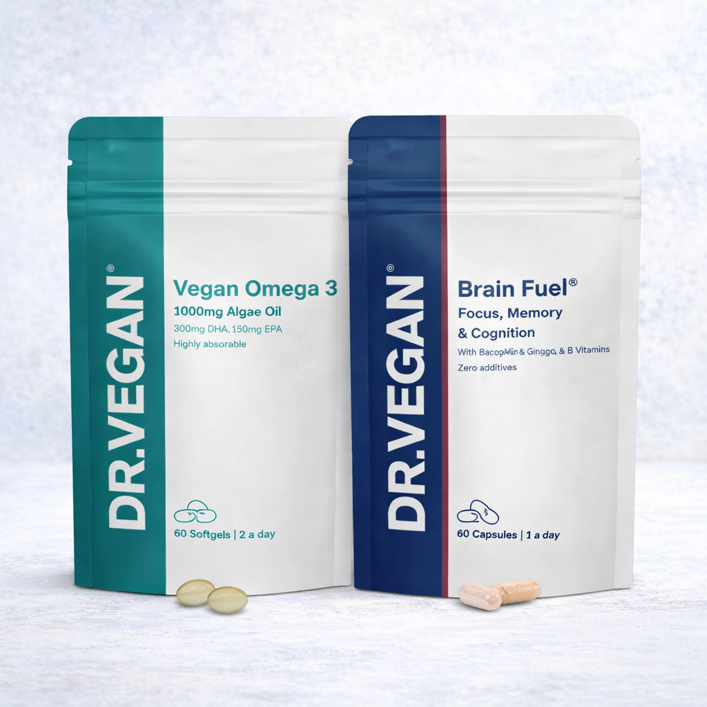 Mental Health Bundle – Vegan Mood, Focus & Stress Support | DR.VEGAN
