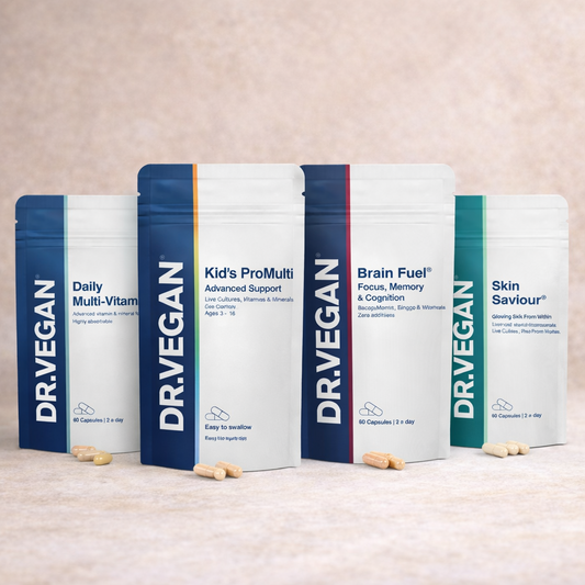 Vegan Multivitamins – Daily Advanced Vegan Support | DR.VEGAN