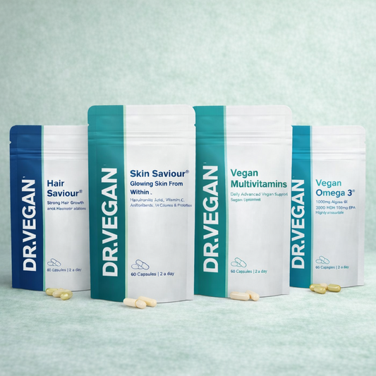 Skin, Hair & Nails Supplements – Vegan Beauty Support | DR.VEGAN
