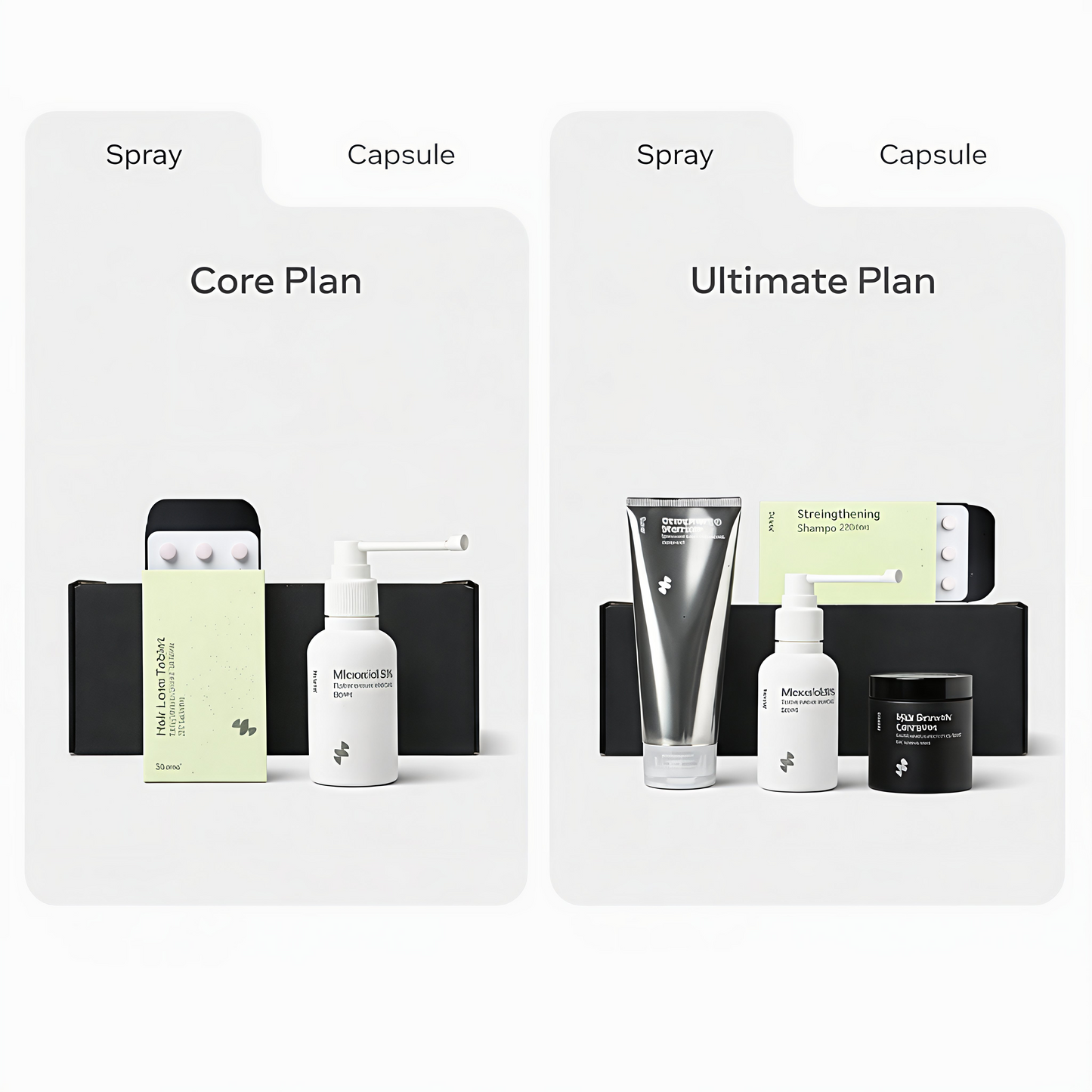 SONS Hair Loss Plans – Core & Ultimate