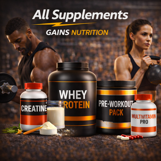All Supplements – Gains Nutrition