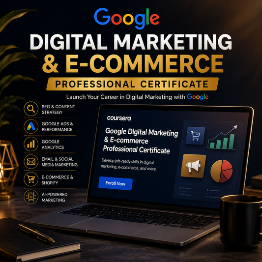 Google Digital Marketing & E-commerce Professional Certificate