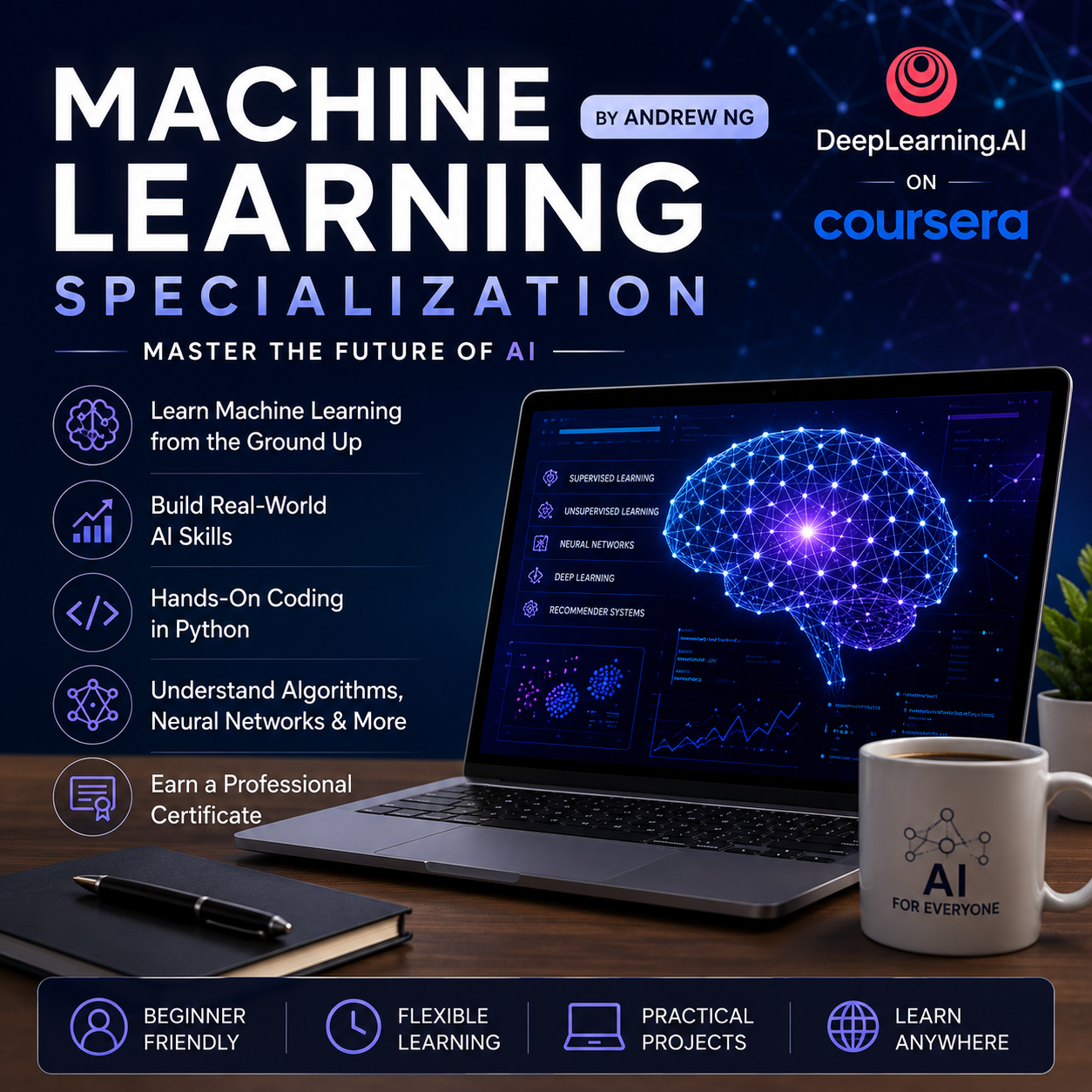 Machine Learning Specialization – Andrew Ng