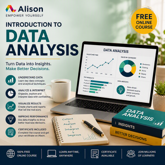 Introduction to Data Analysis (USA) – Alison