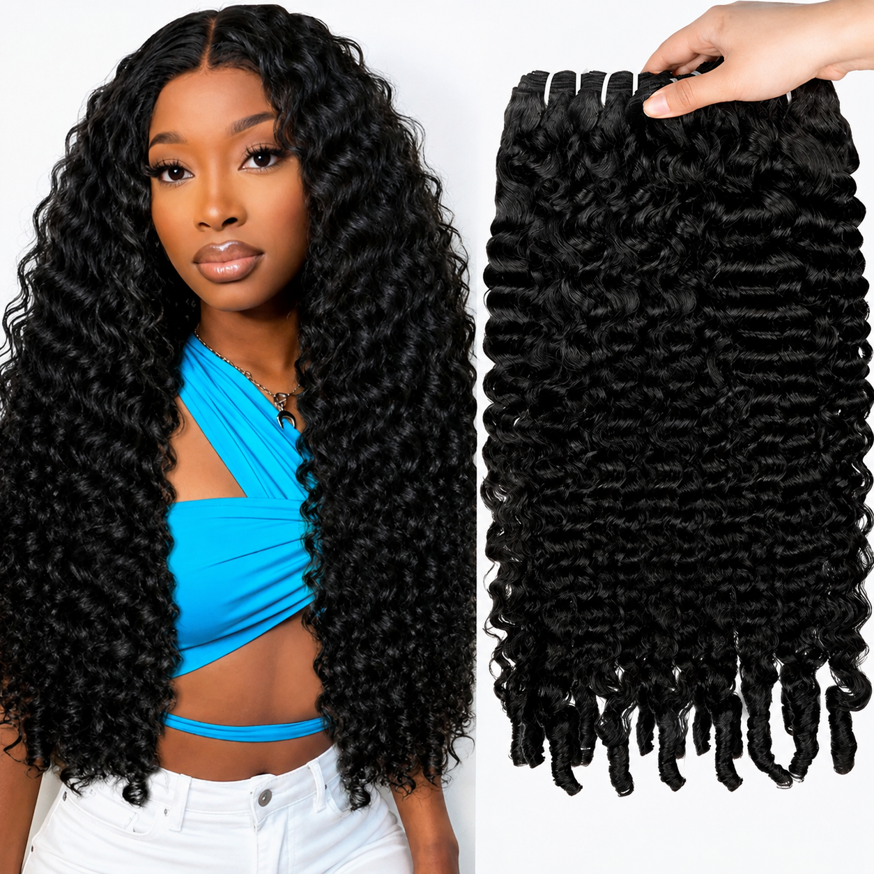 Zlike Hair Bundles & Closure
