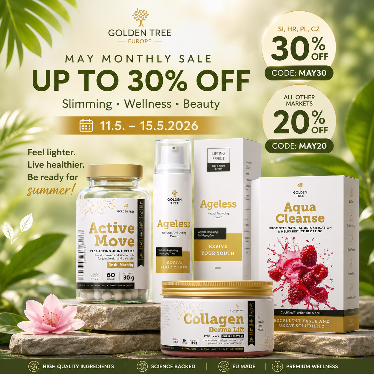 Golden Tree May Wellness Sale | Up To 30% Off