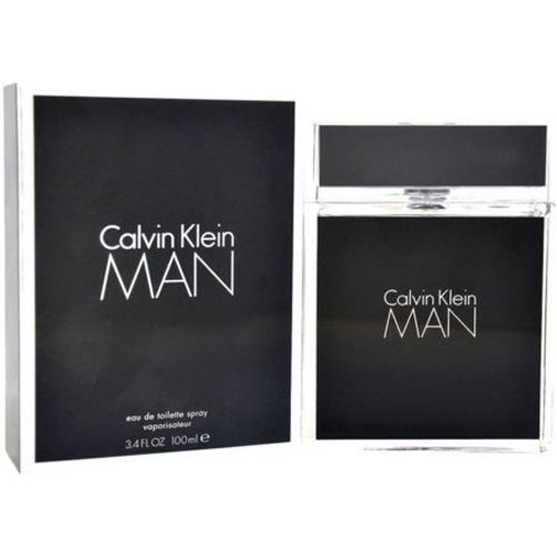 Calvin Klein Man Cologne for Men - Eau de Toilette Spray 3.4 oz